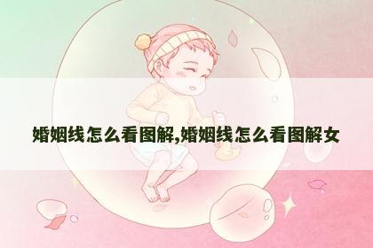 婚姻线怎么看图解,婚姻线怎么看图解女