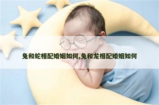 兔和蛇相配婚姻如何,兔和龙相配婚姻如何