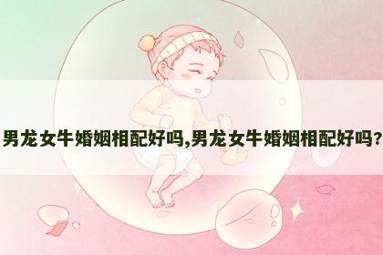 男龙女牛婚姻相配好吗,男龙女牛婚姻相配好吗?